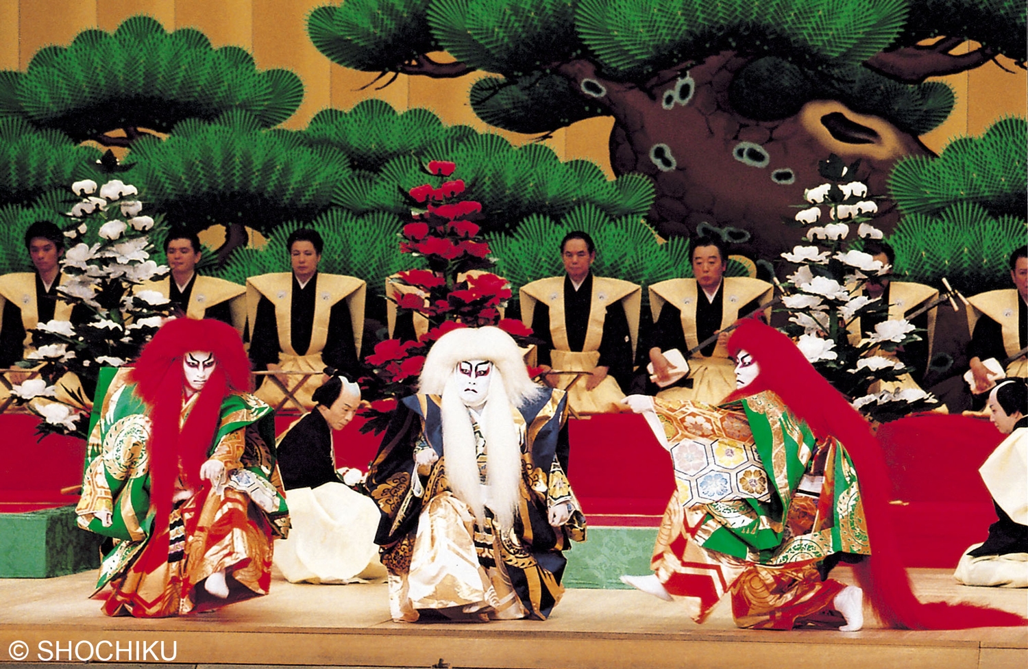 Renjishi (The Father and Son Shishi  Lions) 